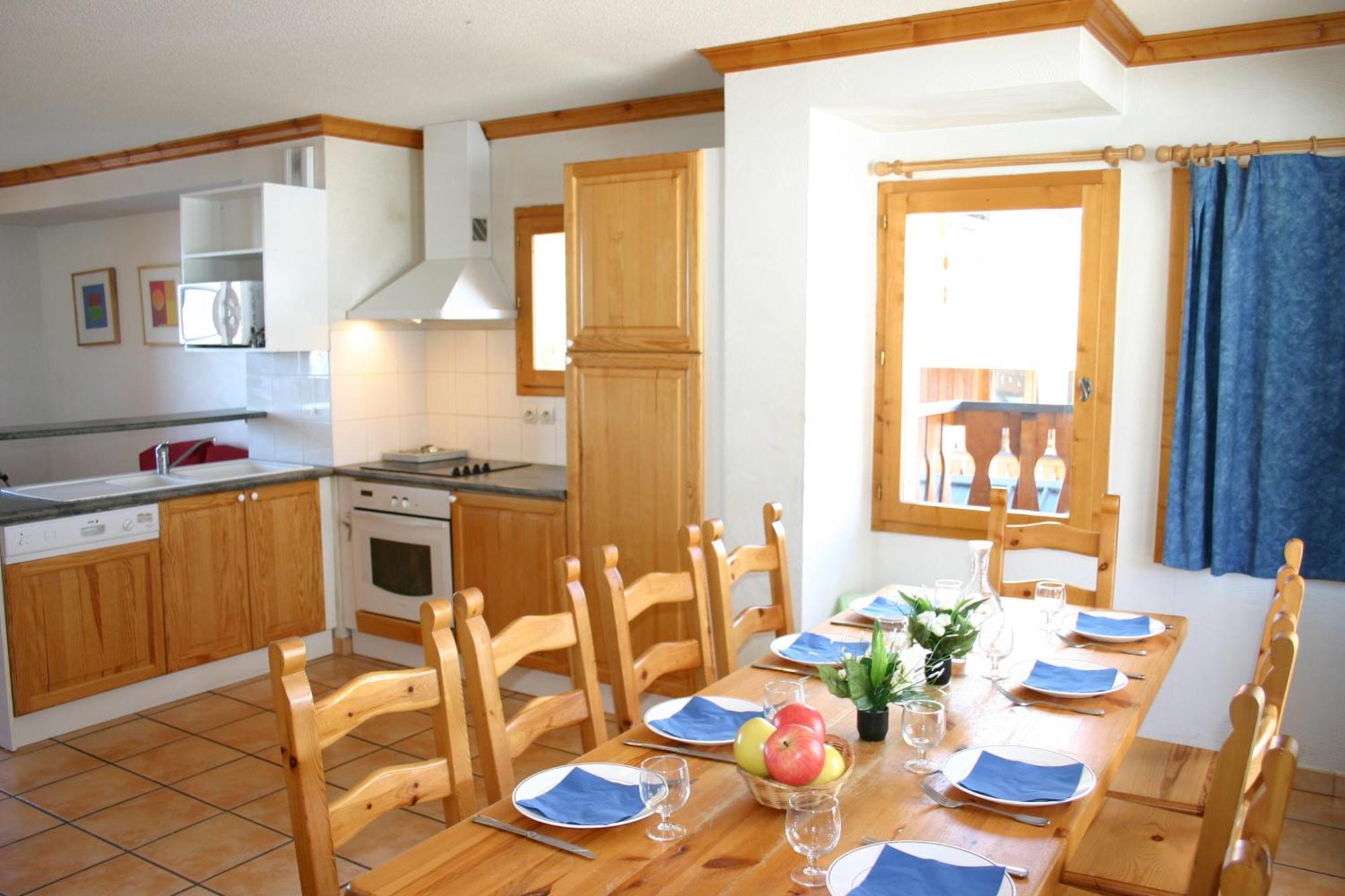 Madame Vacances Les Chalets Du Praz La Plagne Kamer foto