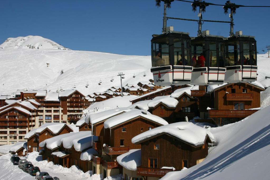 Madame Vacances Les Chalets Du Praz La Plagne Buitenkant foto